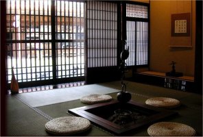 Guest Room with Japanese Hearth at Tanabe Ryokan